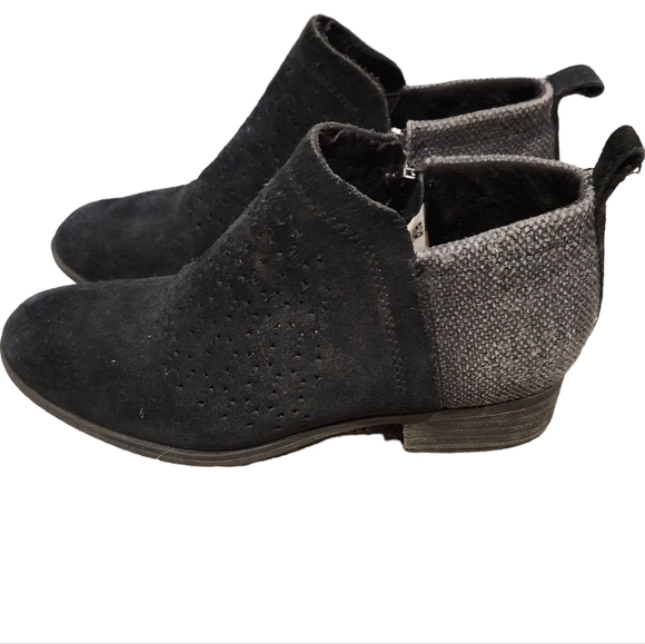 TOMS Deia Leather Ankle Boot Women's 6.5 - Picture 4 of 8